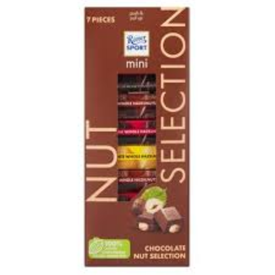 RITTER SPORT MINI TOWER NUT SELECTION 116G